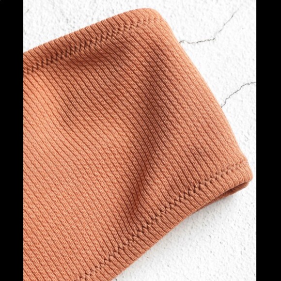 Zaful Cami Ribbed Bikini Set - Picture 5 of 5